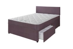 Forty Winks - Newington Essential Small - Double 2 Drawer - Divan